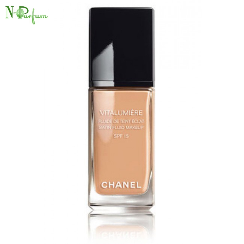 Крем тональный для лица Chanel Vitalumiere Satin Smoothing Fluid Makeup ...